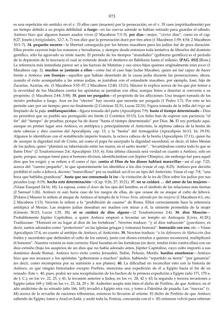 COMENTARIO EXEGETICO Y EXPLICATIVO DE LA BIBLIA TOMO I ...