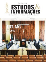 Revista Estudos & Informações - Tribunal de Justiça Militar do ...
