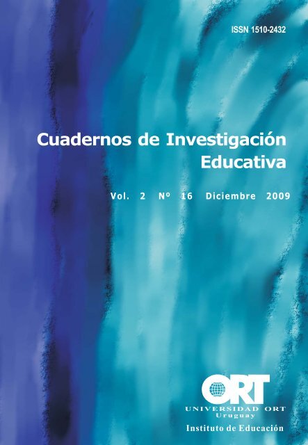 Cuadernos de Investigación Educativa - Universidad ORT Uruguay