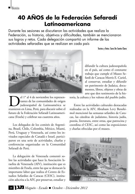 Descargar Revista - Centro de Estudios Sefardíes