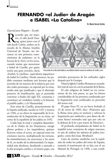 Descargar Revista - Centro de Estudios Sefardíes