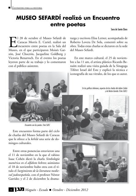 Descargar Revista - Centro de Estudios Sefardíes