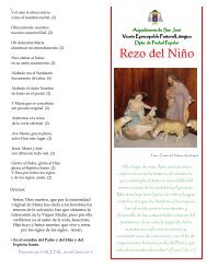 Rezo del Niño 2013 - Año de la Fe - Arquidiócesis de San José