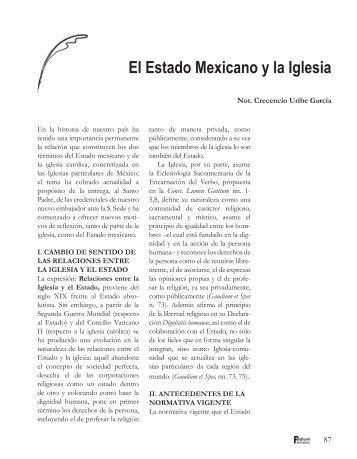 El Estado Mexicano y la Iglesia.pdf - eGov UFSC