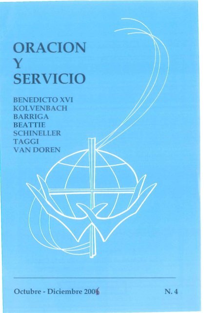 Oración y Servicio - Nº 4 - Octubre - Diciembre 2006 - Apostleship of ...