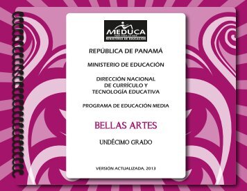 Bellas Artes 11° 2013.pdf - Ministerio de Educación