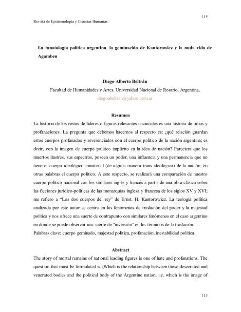 3. Diego beltran quinto numero.pdf - Revista de Epistemología y ...