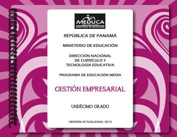 gestion emp 11° 2013 - Ministerio de Educación