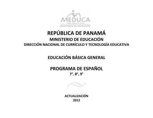 Español - Ministerio de Educación