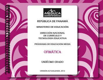 ofimatica 11°-2013 - Ministerio de Educación