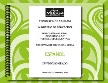 Español - Ministerio de Educación