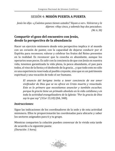 descargar archivo .pdf - Misión Continental