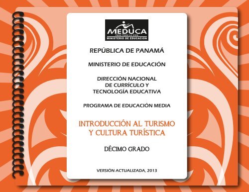 Introducción al Turismo y Cultura Turística - Ministerio de Educación