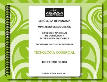 Tecnología Comercial 12°-2013 - Ministerio de Educación