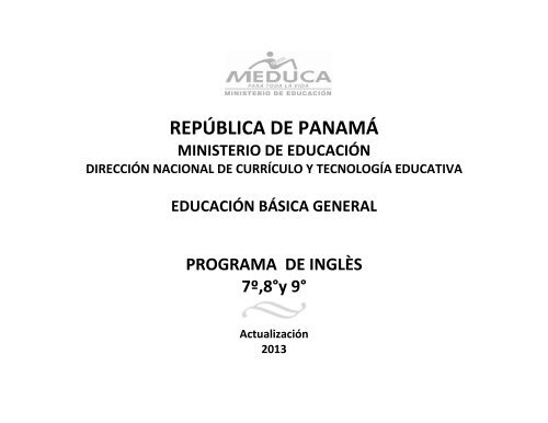 Inglés - Ministerio de Educación