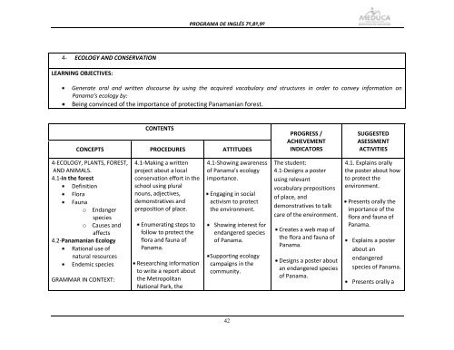 Inglés - Ministerio de Educación