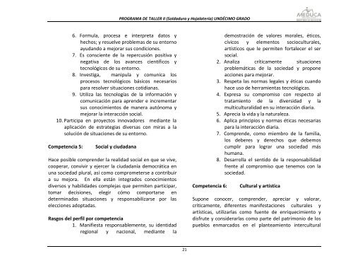 T II (Soldadura y Hojalatería) - Ministerio de Educación