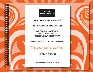 Ética, Moral y Valores - Ministerio de Educación