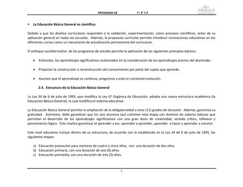 Matemática - Ministerio de Educación