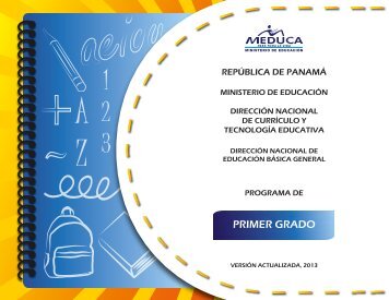 1.primer grado-2013 - Ministerio de Educación