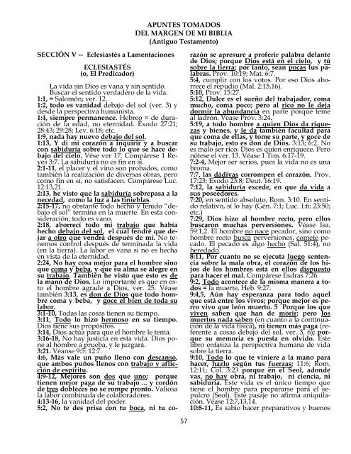 (Antiguo Testamento) SECCIÓN V - Bill H. Reeves enseña