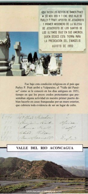 PARLEY P. PRATT - EN CHILE - bibliotecasuddotcom