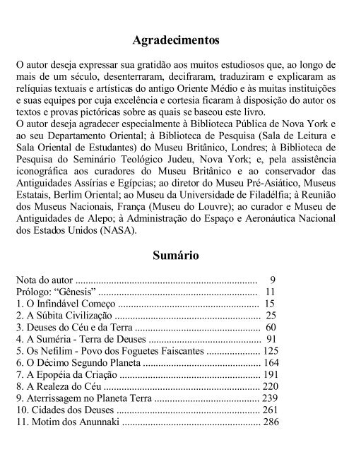 O 12º Planeta - NIBIRU - Zecharia Sitchin - PDF