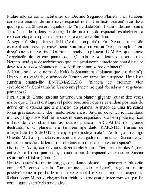 O 12º Planeta - NIBIRU - Zecharia Sitchin - PDF