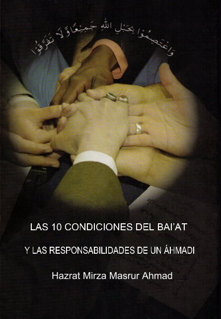 portada 10 condiciones.psd - Comunidad Ahmadía del Islam