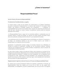 Responsabilidad Fiscal - Contraloría General de la República