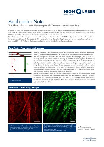 Application Note - High Q Laser