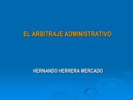 EL ARBITRAJE ADMINISTRATIVO