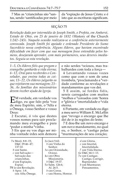 livro de mórmon doutrina e convênios - The Church of Jesus Christ ...