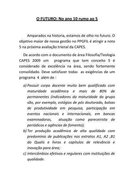 Censo 10 anos PPGFIL - cchla - Universidade Federal do Rio ...