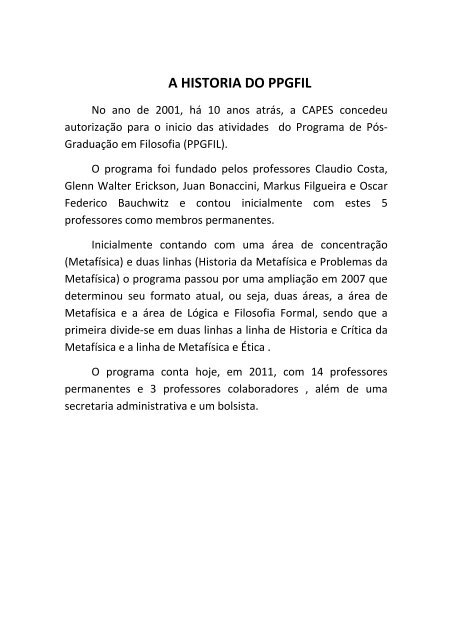 Censo 10 anos PPGFIL - cchla - Universidade Federal do Rio ...