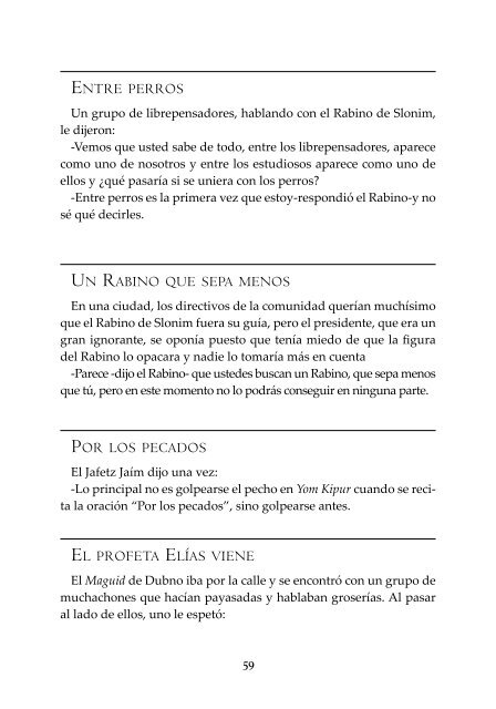 Anécdotas talmúdicas y de rabinos famosos