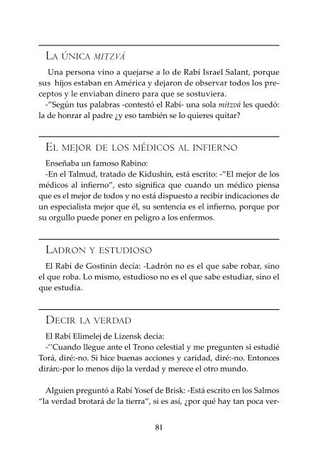 Anécdotas talmúdicas y de rabinos famosos