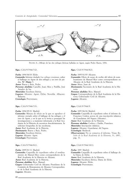 Comisión de Antigüedades de la Real Academia de la Historia ...