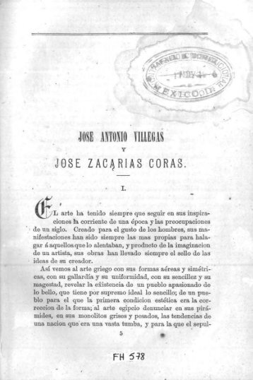 José Antonio Villegas y J. Zacarías Coras - Bicentenario