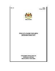DEWAN RAKYAT - Parlimen Malaysia