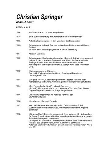 Christian Springer