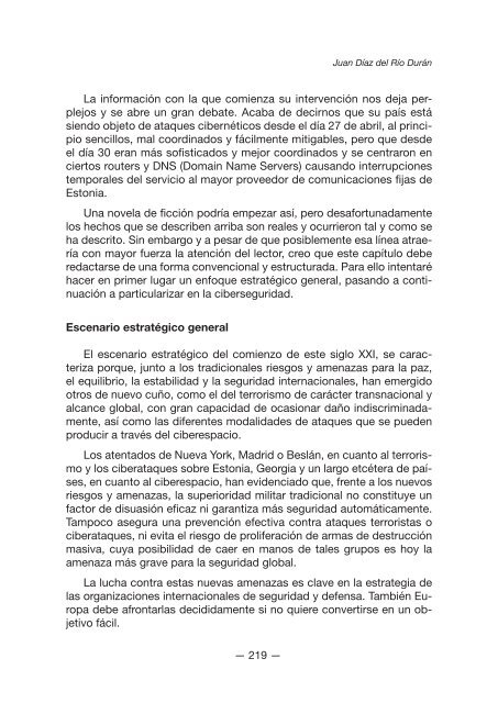 Ciberseguridad. Retos y amenazas a la Seguridad Nacional - IEEE