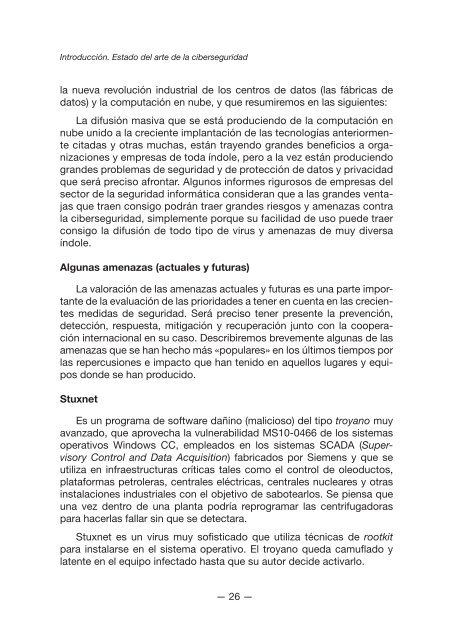 Ciberseguridad. Retos y amenazas a la Seguridad Nacional - IEEE