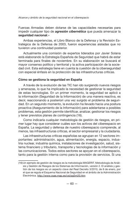 Ciberseguridad. Retos y amenazas a la Seguridad Nacional - IEEE