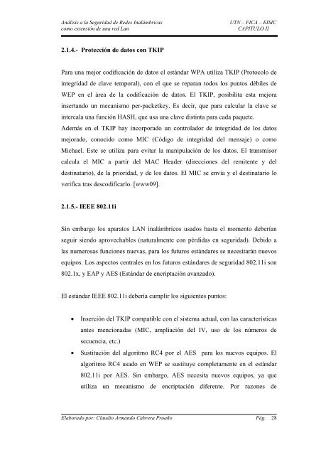 CAPITULO II.pdf - Repositorio UTN