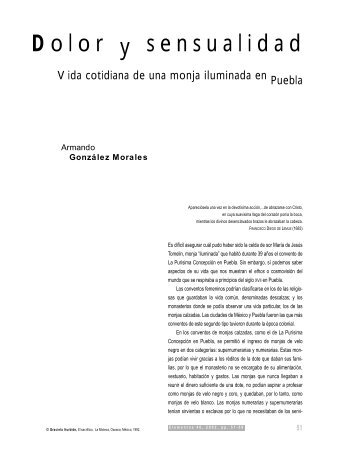 Dolor y sensualidad: vida cotidiana de una monja iluminada en ...