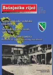 Bošnjačka riječ 11-12 - Centar za bošnjačke studije