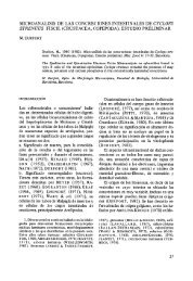 MICROANALISIS DE LAS CONCRECIONES INTESTINALES ... - Raco