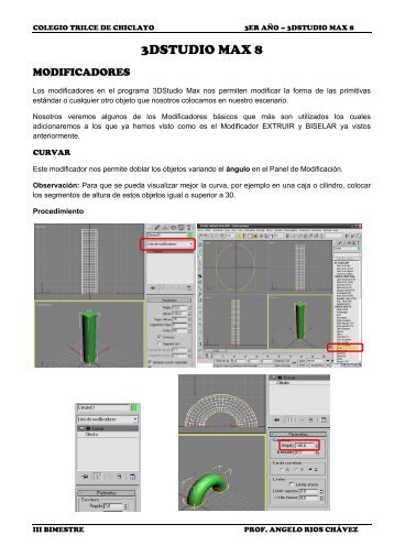 Manual Teórico 3DStudioMax_III_Bimestre(PDF) - Colegios TRILCE