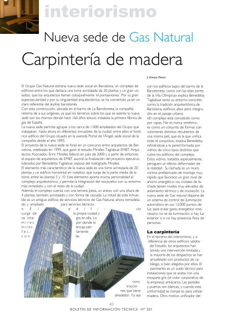 Carpintería de madera - Aitim